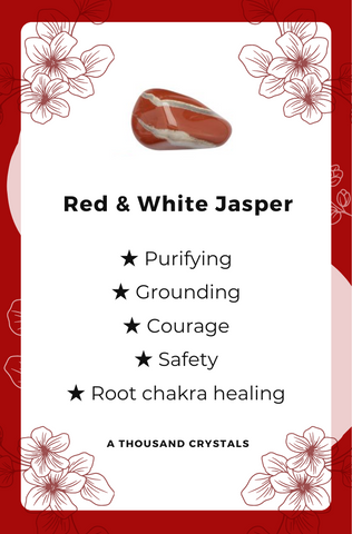 Red and White Jasper